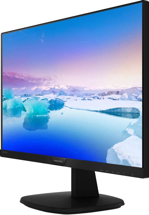 Philips V Line Ips Led Fhd Monitor Textured Black V Qjab