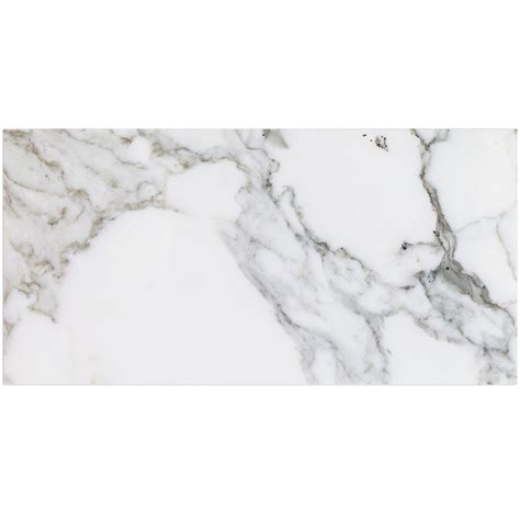 Calacatta Gold 6x12 Polished Marble Subway Tile Calacatta Gold