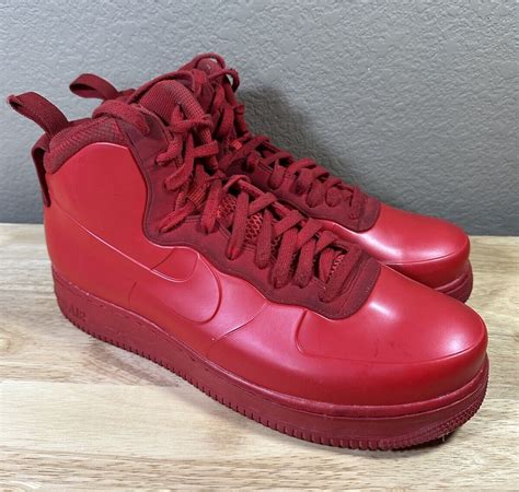 Nike Air Force 1 High Foamposite Cup Red Basketball Bv1172 600 Mens Size 11 5 Ebay