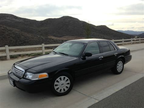 2007 Ford Crown Victoria P71 Police Interceptor Street Appearance Package