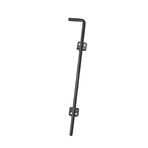 Everbilt 12 In Black Gate Cane Bolt 15464 The Home Depot