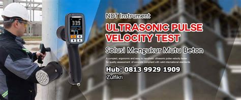 Ultrasonic Pulse Velocity Test Testingindonesia Co Id