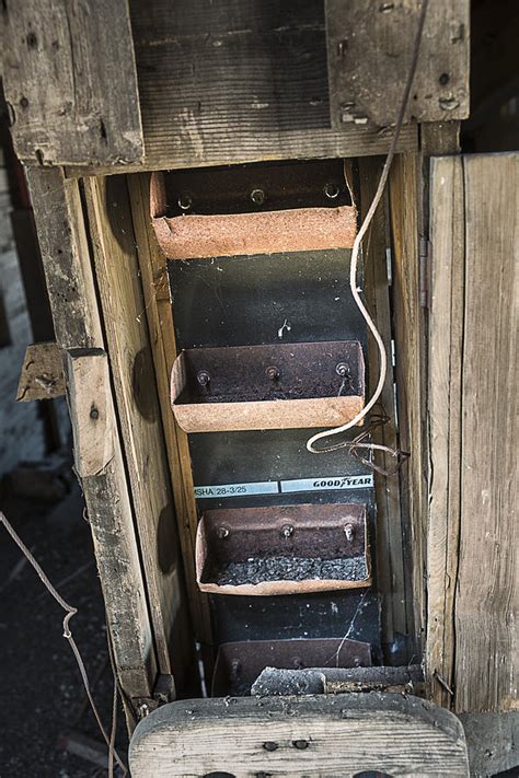 Vintage Grain Elevator Lift Scoops Photograph By Donald Erickson Fine