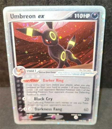 Umbreon Ex Ultra Rare Unseen Forces Pokemon Card Near