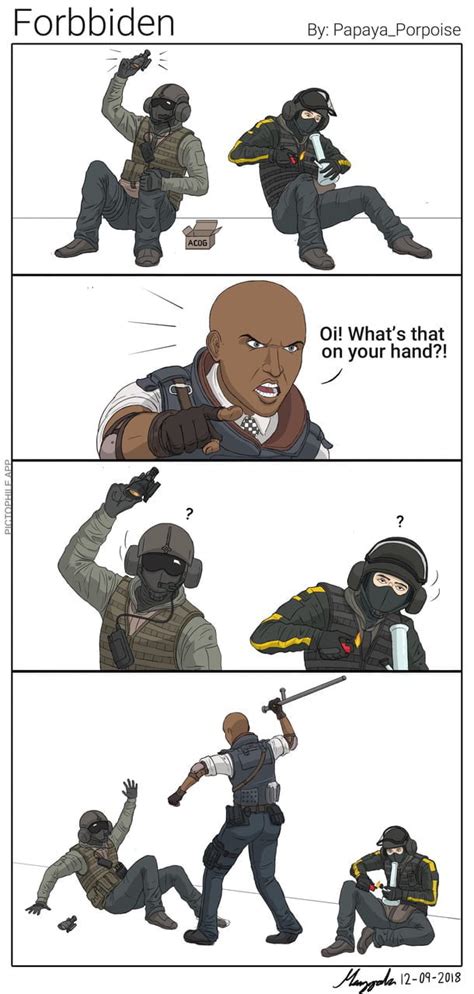 Y’all got any of them rainbow six siege memes? - 9GAG