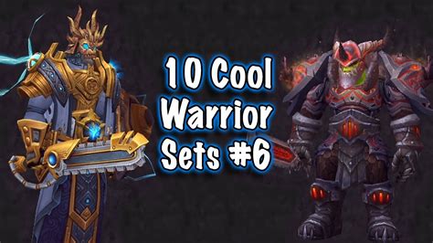 Warrior Transmog Sets