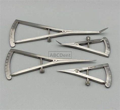 Dental Measuring Gauge Implant Castroviejo Calipers Ruler Orthopedic