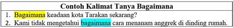 35 Contoh Kalimat Tanya Bagaimana di Bahasa Indonesia ⋆ Khoiri.com