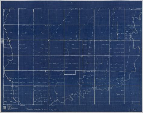 Map of a Township in Butler County, Missouri | Harry S. Truman