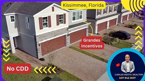 Preciosos Townhouses En Kissimmee FL Zip Code 34746 Ofreciendo