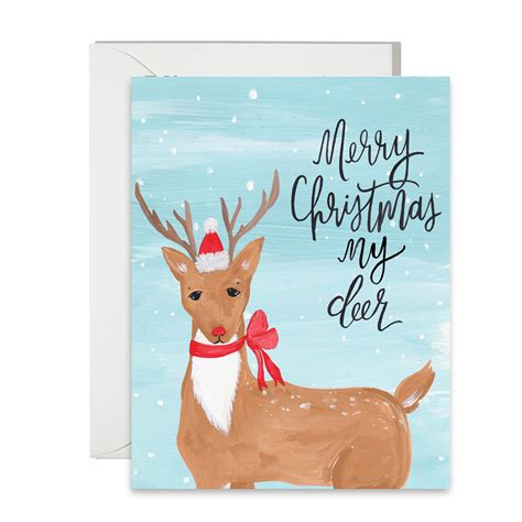 Merry Christmas My Deer – Shannon Kirsten Studio