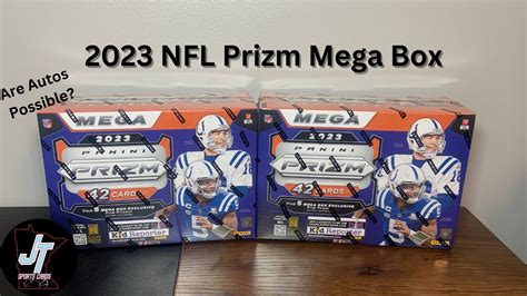 New Release 2023 NFL Panini Prizm Mega Box 2x Mega Review Megas