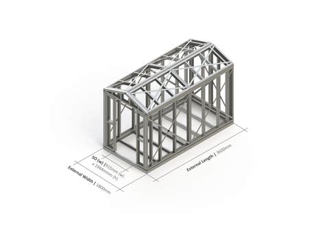 Sheds/Shed Bases | Shed - 3600mm x 2400mm - U-Roof