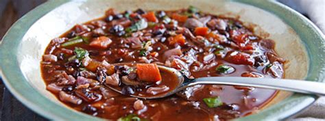 Vegetarian Vegan Black Bean Soup Recipe Dried Beans