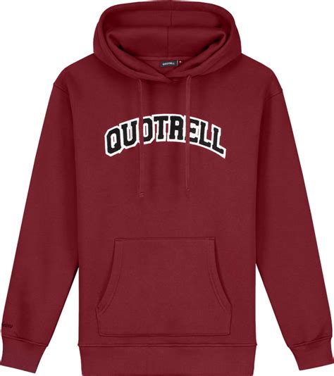 Quotrell University Hoodie Bordeauxblack Vanaf €9990