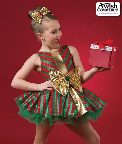 Quality Affordable Striped Christmas Dance Costume