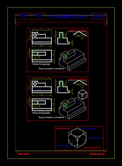 Autocad Isometric Drawing