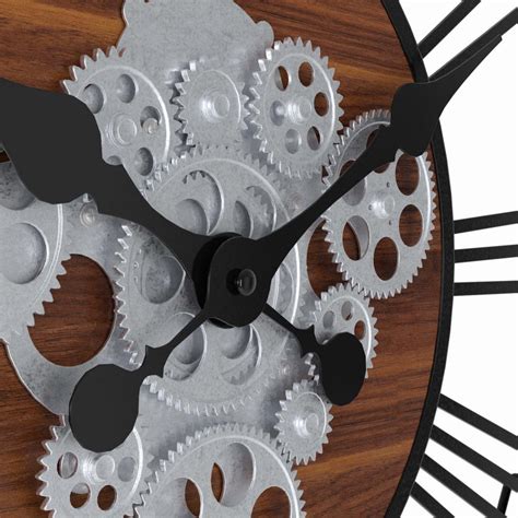 Grande Horloge Murale Industrielle Cm Id Market