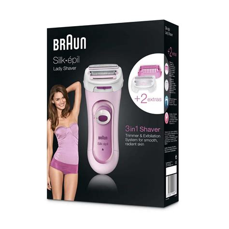 Braun Ls 5360 Silk épil Lady Shaver Ls5360 3 In 1 Rasierer Mit 2 Extras 01676300