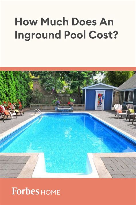 How Much Does An Inground Pool Cost Pool Cost Inground Pool Cost