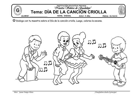 Dia De La Cancion Criolla Ppt