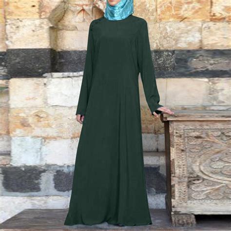 Buy Zanzea Eid Mubarak Kaftan Dubai Abaya Turkey Hijab Dress Islam