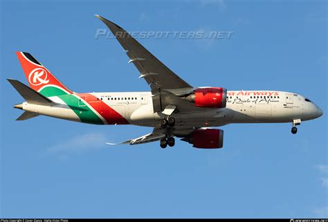 Y Kza Kenya Airways Boeing Dreamliner Photo By Conor Clancy