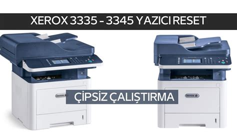 Xerox Workcentre Yaz C Reset Ipsiz Al T Rma Firmware