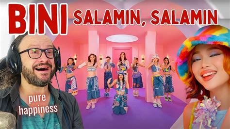 Superb Style Bini Salamin Salamin Official Music Video Reaction Youtube