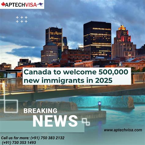 Canada Will Accept 500000 Immigrants Annually By 2025 — Aptech Visa