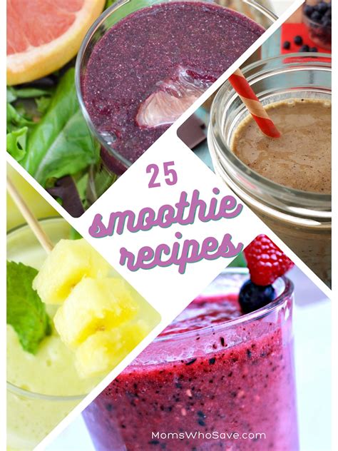 25 Delicious Smoothie Recipes | MomsWhoSave.com