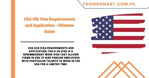 USA H1b Visa Requirements and Application - Ultimate Guide