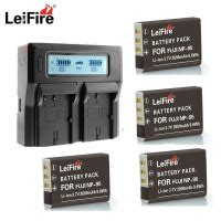 Leifire Pcs Np Lithium Ion Battery Pack With Ac Dual Charger