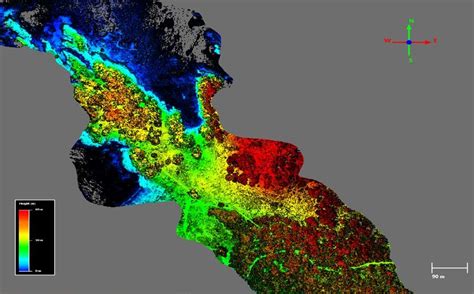 The Figure Displays The Optech Titan Discrete Point Cloud For Flight