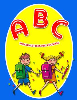 ABC tracing letters and coloring by Ladybuzz | TPT