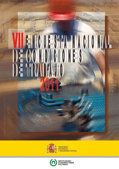 Pdf Vii Encuesta Nacional De Condiciones De Trabajo Edita Instituto