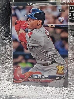 Topps Rafael Devers Rookie Gold Cup Rc Boston Red Sox Ebay