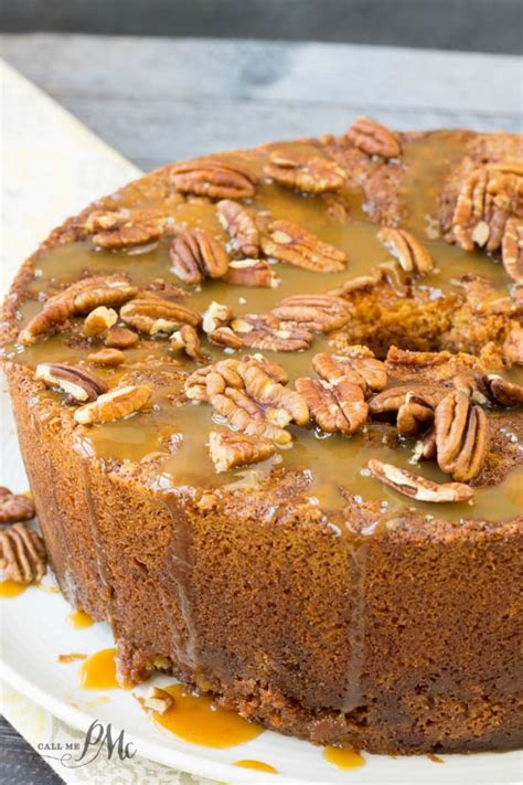 Caramel Pecan Pound Cake Recipe