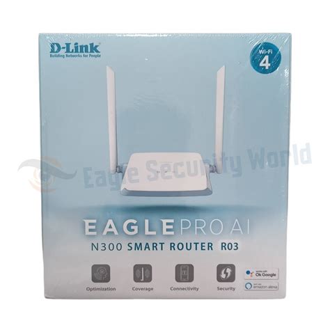 Wireless Or Wi Fi D Link R03 Eagle Pro AI N300 Smart Router 1 At Rs