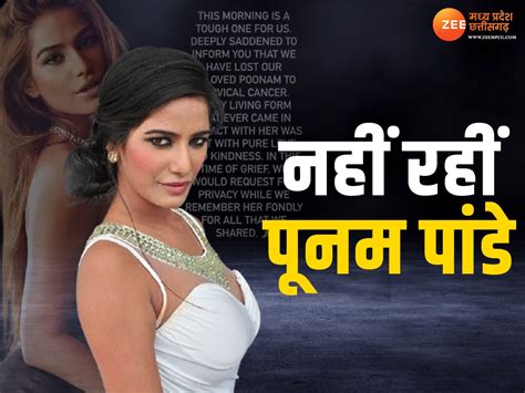 Poonam Pandey Died 32 साल की उम्र में पूनम पांडे ने तोड़ा दम लंबे समय से जूझ रही थी इस बीमारी