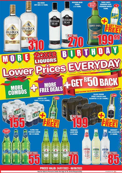 Boxer Liquor Eastern Cape Low Prices Everyday July August