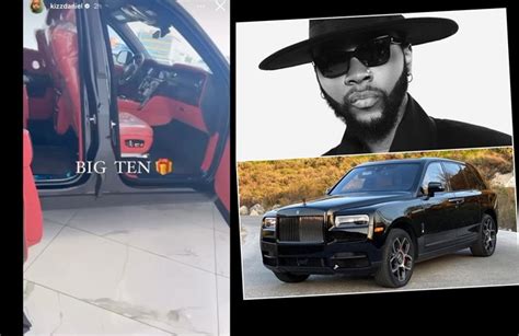 Kizz Daniel Splashes Over N700 Million As He Buys A 2022 Rolls Royce