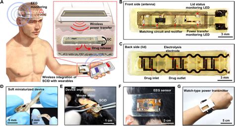 Soft Implantable Drug Delivery Device Integrated Wirelessly With