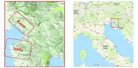 The Karst Region Slovenia And The Cross Border Winegrowing Regions Of