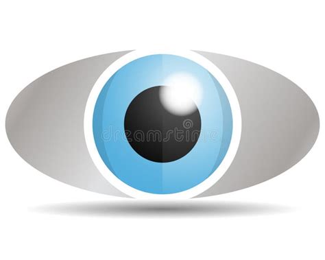 Insignia del ojo ilustración del vector Ilustración de médico 23307944