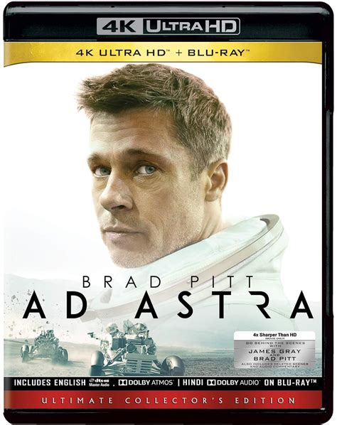 Ad Astra K Uhd Blu Ray Disc Amazon In Brad Pitt Liv Tyler