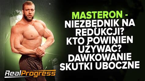 Realprogress Masteron Gh Idealny Na Redukcj Dawkowanie Czy Warto