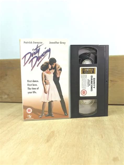 DIRTY DANCING VHS Video Tape Iconic Patrick Swayze Jennifer Grey