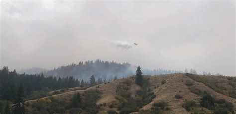 Winds Push Fire Growth In Okanogan County; Nearby Camera Lookout ...