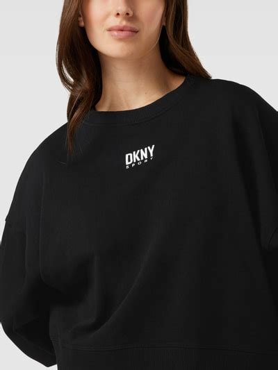 Dkny Performance Oversized Sweatshirt Mit Logo Stitching Modell